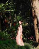 Tặng túi - Set Áo Dài Thọ Duyên Hồng