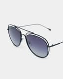 Mắt kính ovan gọng kim loại kép