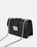 Túi xách nhỏ phối hiệu ứng giả đan lát