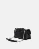 Túi xách nhỏ phối hiệu ứng giả đan lát