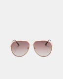 Mắt kính aviator kim loại