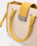 Túi xách trung buckled tote
