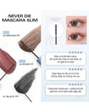 Chuốt Mi Siêu Mảnh Bbia Never Die Mascara Slim