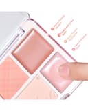 Phấn Má Và Phấn Bắt Sáng 4 Ô Judydoll Blush & Highlight Palette