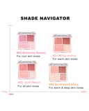 Phấn Má Và Phấn Bắt Sáng 4 Ô Judydoll Blush & Highlight Palette