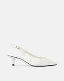 Giày Cao Gót Slingback Pump Tối Giản