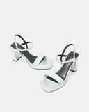 Giày Sandal Đế Đúp Quai Kim Tuyến