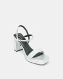 Giày Sandal Đế Đúp Quai Kim Tuyến