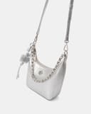 Túi Xách Nhỏ Hobo Phối Charm Strawberry