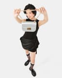 Túi Xách Nhỏ Phối Khoá Tối Giản