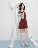 Túi Xách Nhỏ Dạng Hộp Trang Trí Charm Nơ