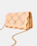 Túi Xách Nhỏ 2 Ngăn Lượn Sóng In Hoa Nhí