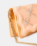 Túi Xách Nhỏ 2 Ngăn Lượn Sóng In Hoa Nhí