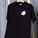 Áo thun unisex Newzy Wonder oversized 100% cotton đính bông hoa NZATH008