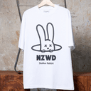 Áo thun unisex Newzy Wonder oversized 100% cotton in Stalker Rabbit NZATH004
