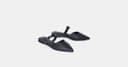 Giày Mules Bệt Phối Khóa Trang Trí