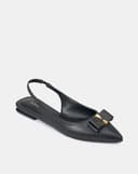 Giày Búp Bê Slingback Trang Trí Nơ