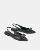 Giày Búp Bê Slingback Trang Trí Nơ