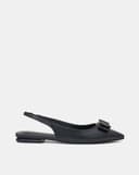 Giày Búp Bê Slingback Trang Trí Nơ