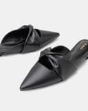 Giày Búp Bê Mules Quai Xoắn