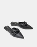 Giày Búp Bê Mules Quai Xoắn