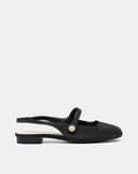 Giày Búp Bê Slingback Mũi Tròn