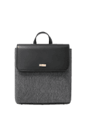 Balo Nắp Gập Phối 2 Chất Liệu