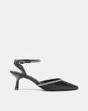 Giày Cao Gót Phối Dây Đá Nhỏ