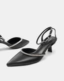 Giày Cao Gót Phối Dây Đá Nhỏ