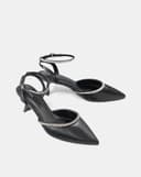 Giày Cao Gót Phối Dây Đá Nhỏ