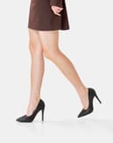 Giày Cao Gót Bít Mũi Gót Thanh