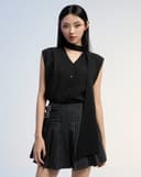 Áo sơ mi cổ nẹp dài