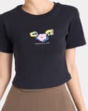 Áo thun BabyTee tay ngắn in hình