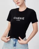 Áo thun form baby tee Cherie