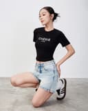 Áo thun form baby tee Cherie