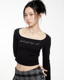 Áo Thun Dài Tay đính đá