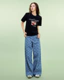 Áo thun form boxy in Photographie