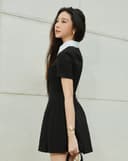 Đầm Mini phối cổ sơmi