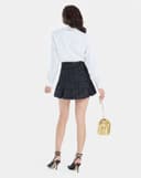 Chân Váy Mini Xếp Ly