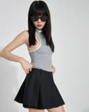 Quần giả váy xếp ly