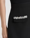 Chân váy trang trí dây sequin