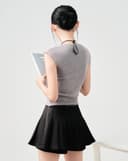 Quần giả váy xếp ly