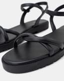 Giày Sandal Bệt Quai Xoắn