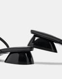 Giày Sandal Hai Quai Ngang Đính Buckle