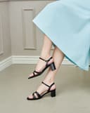 Giày Sandal Gót Vuông