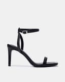 Giày Sandal Gót Thanh Phối Khoá Trang Trí Jn