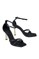 Giày Sandal Gót Thanh Phối Khoá Jn