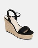 Giày Sandal Xuồng Quai Ngang Bọc Cói