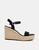 Giày Sandal Xuồng Quai Ngang Bọc Cói