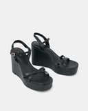 Giày Sandal Đế Xuồng Quai Chéo